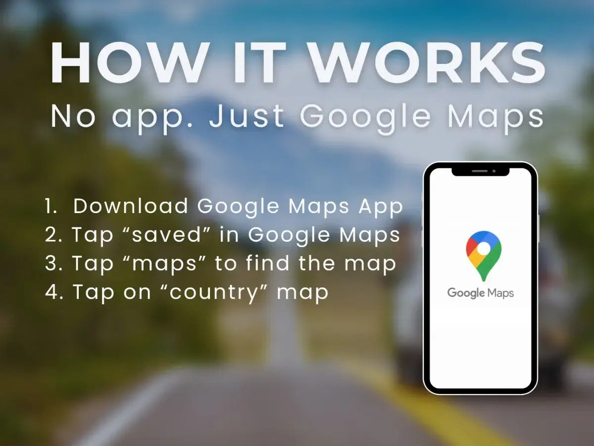 Step-by-step instructions on how to use the New Zealand Travel Guide in Google Maps