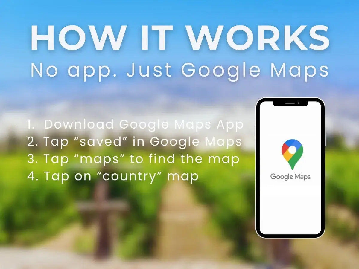 Step-by-step instructions on how to use the Peru Travel Guide in Google Maps